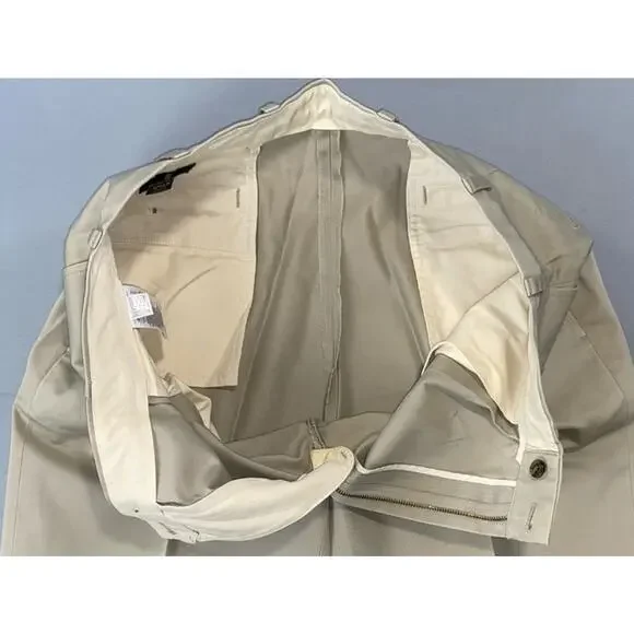 Brooks Brothers Pleated Elliot Advantage Chino Pants. Beige, Men's 34X32. EUC! - Picture 7 of 9